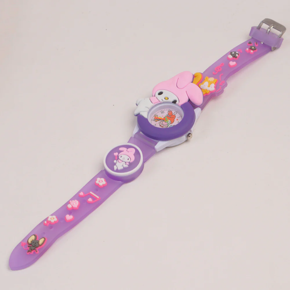Kids Analogue Watch Purple