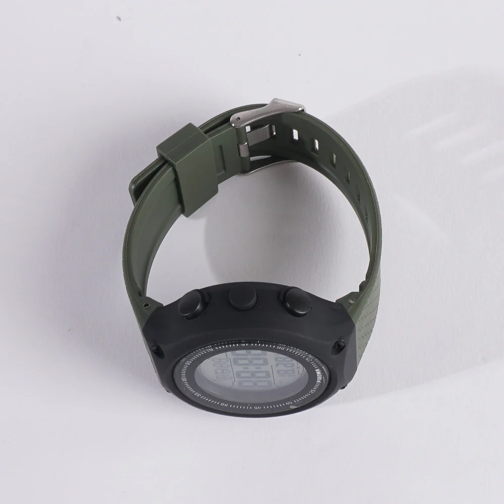 Digital LED Sports Watch For Man Green