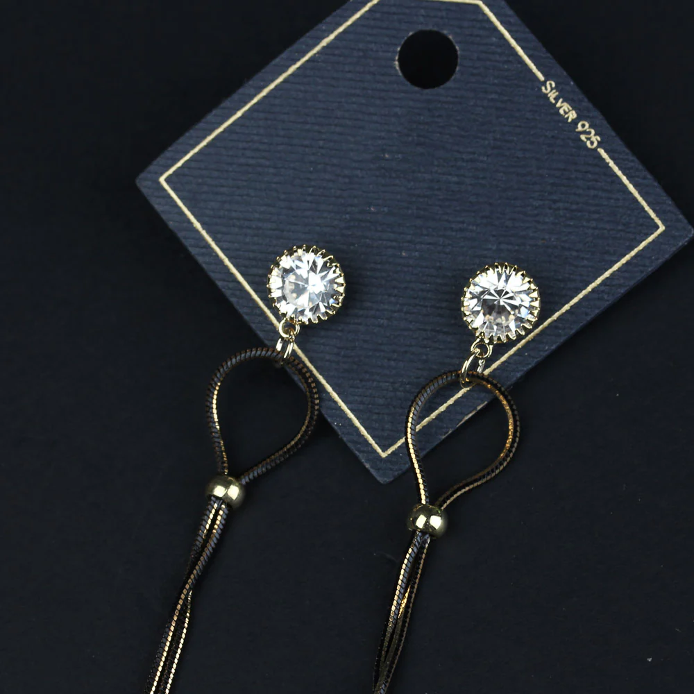 Womens Earring Black