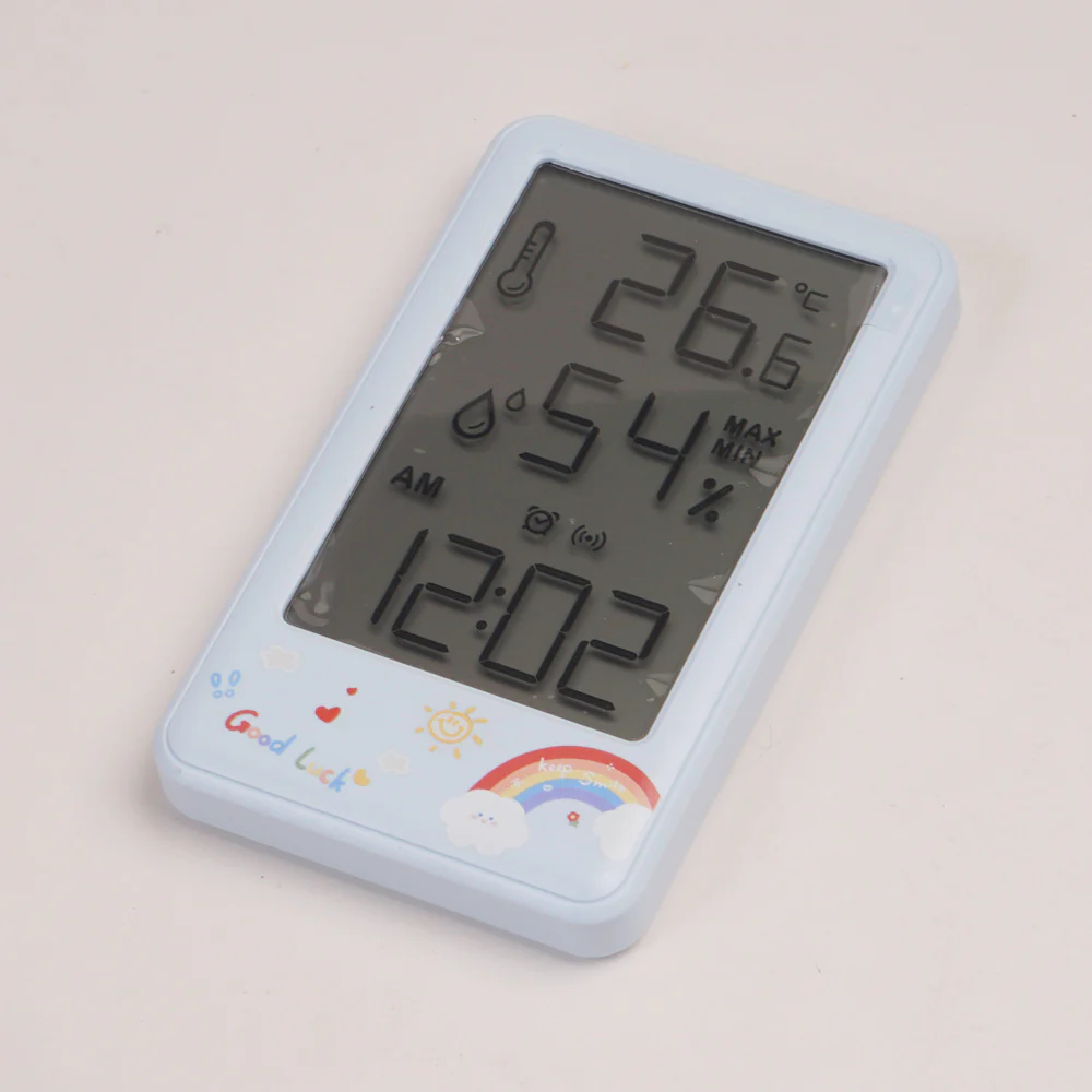 KIDS Table Clock with Alarm Cyan