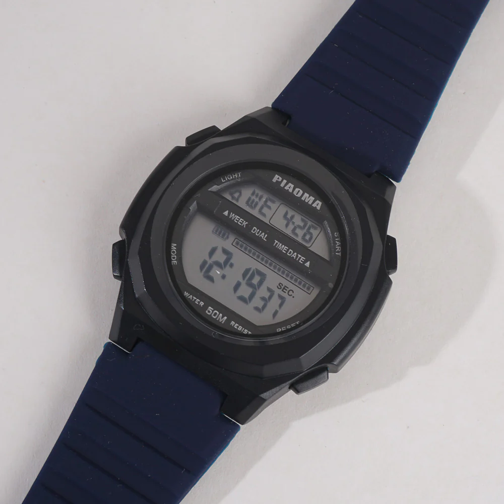 Digital LED Mens Sport Watch