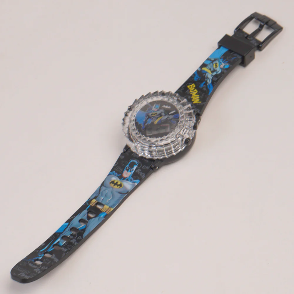 Kids Character Spinner digital watch Black