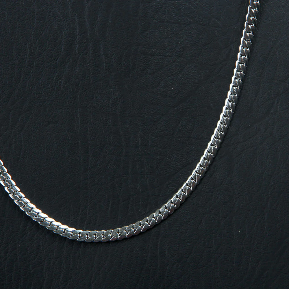 Mens Silver Chain New Style 5mm