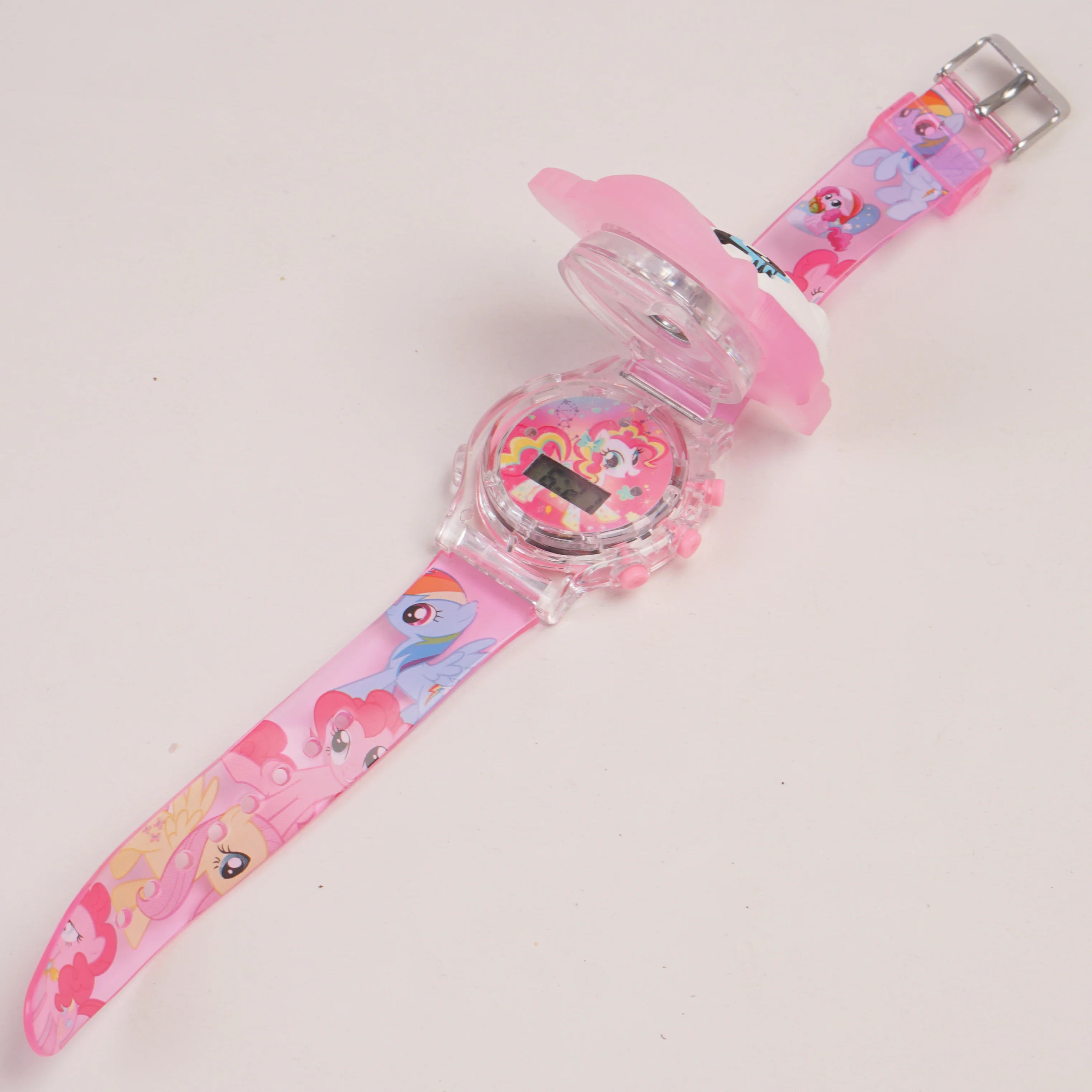 Kids Character Spinner digital watch Pink