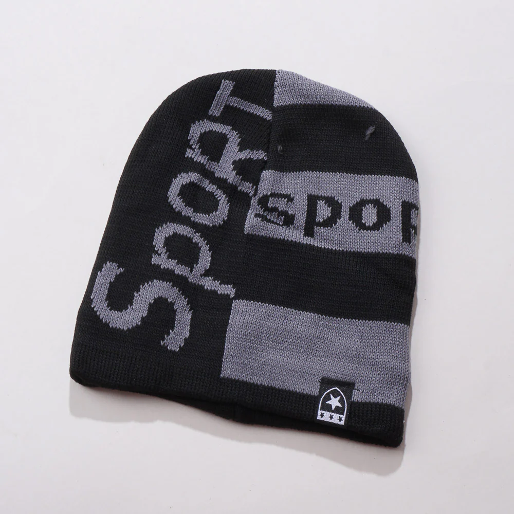 Winter Cap For Men & Women Black