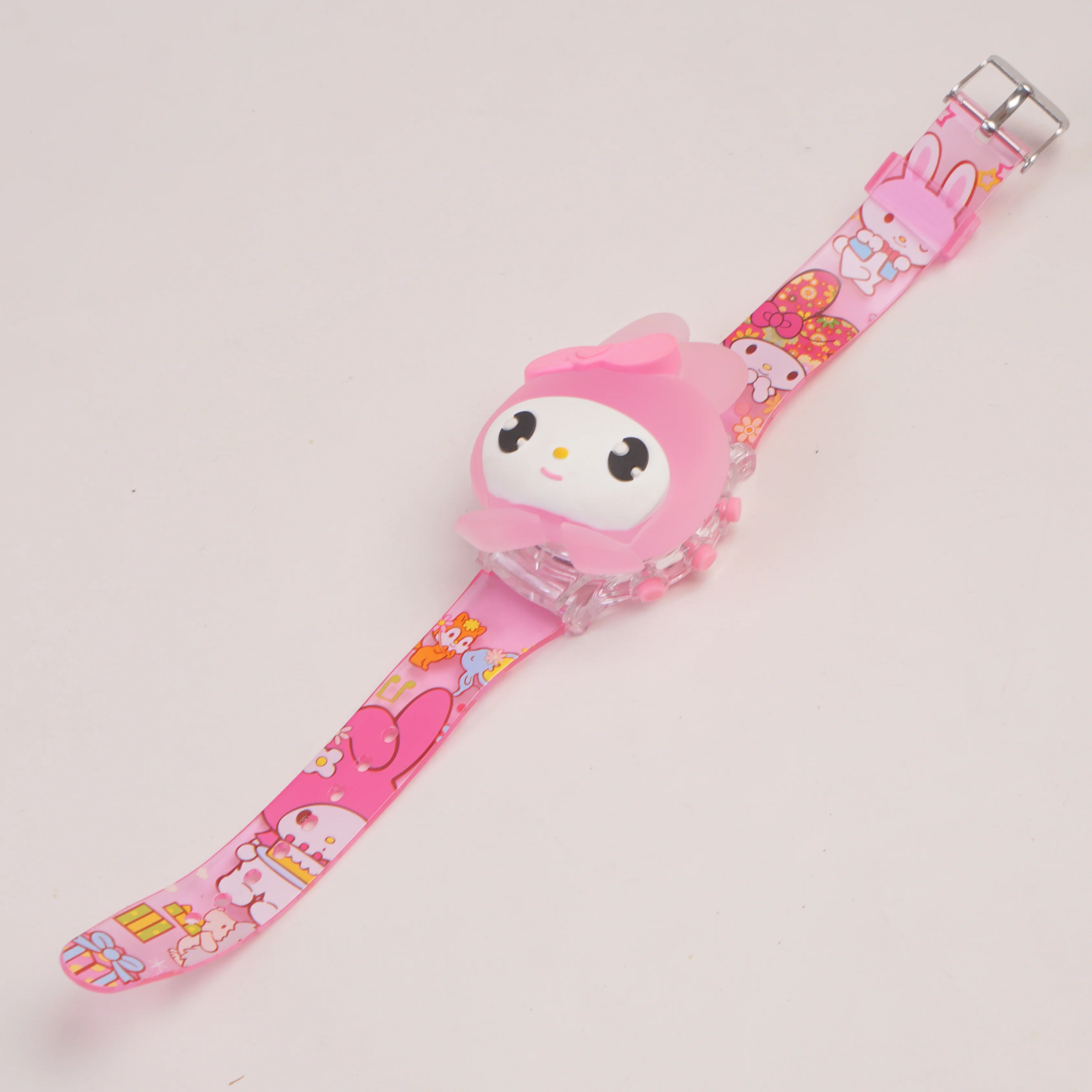 Kids Character Spinner digital watch Pink
