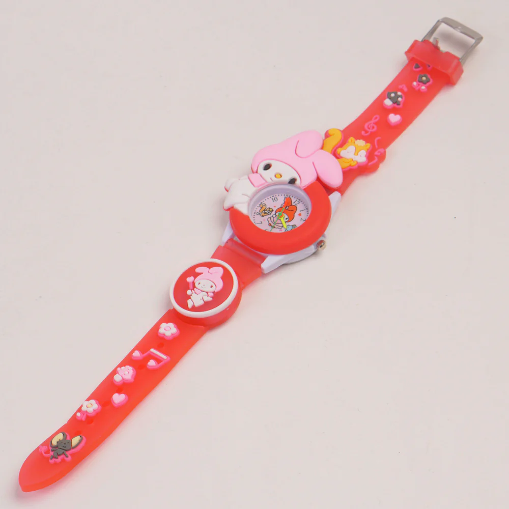 Kids Analogue Watch Red
