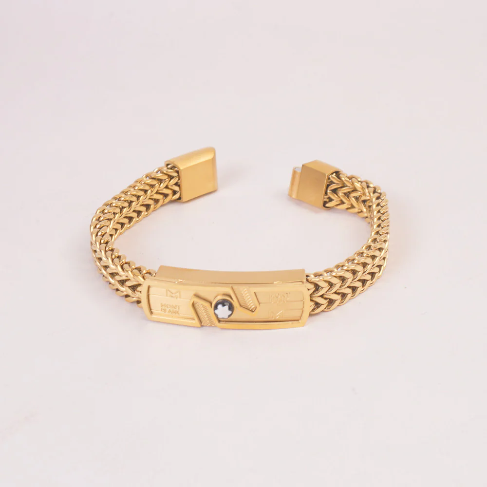 Mens Golden Chain Bracelet MB