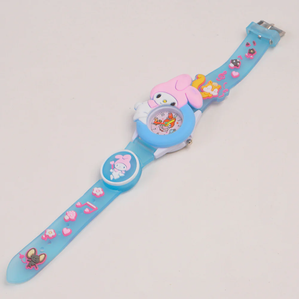 Kids Analogue Watch Cyan