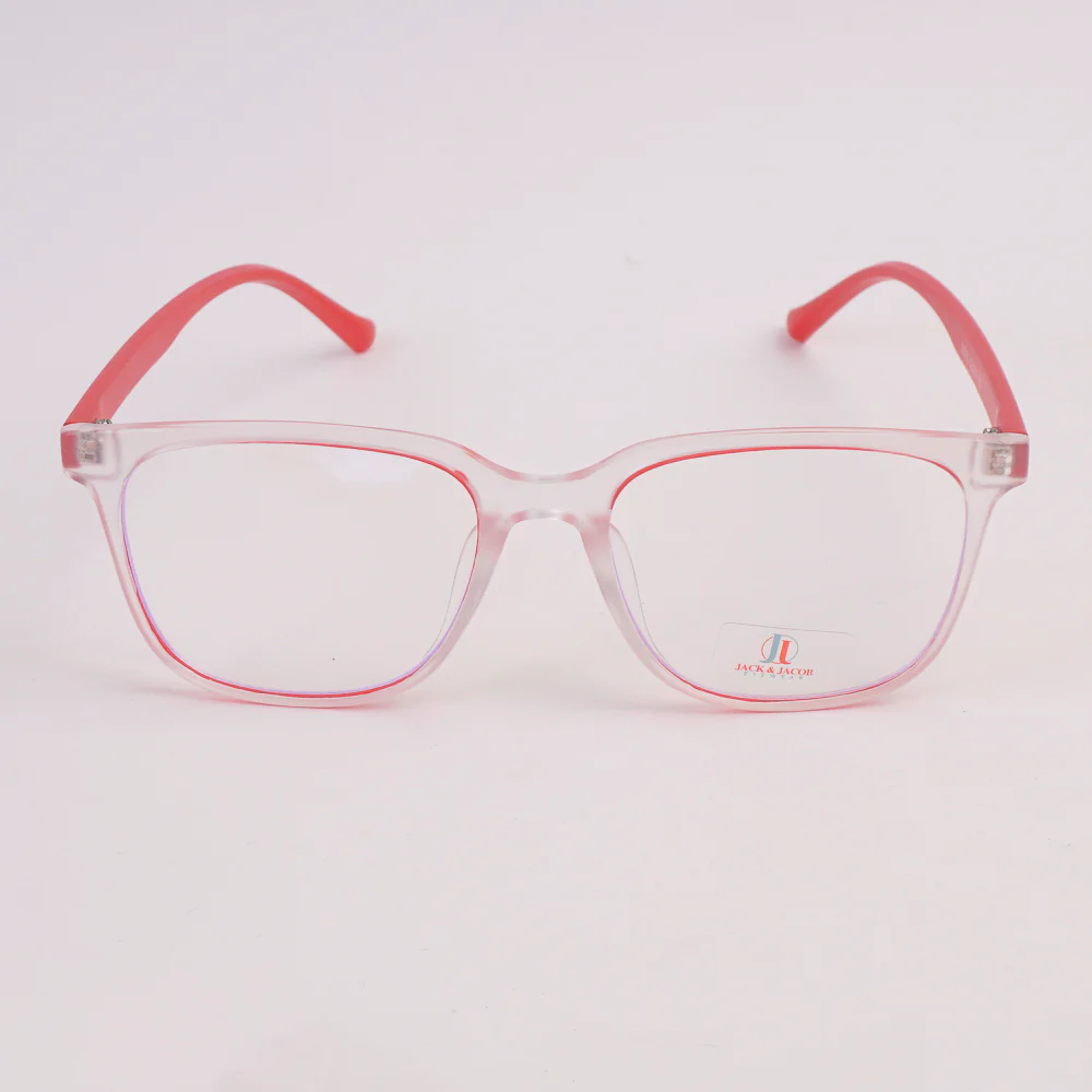 Optical Frame For Man & Woman White Red Shade JJ 20308