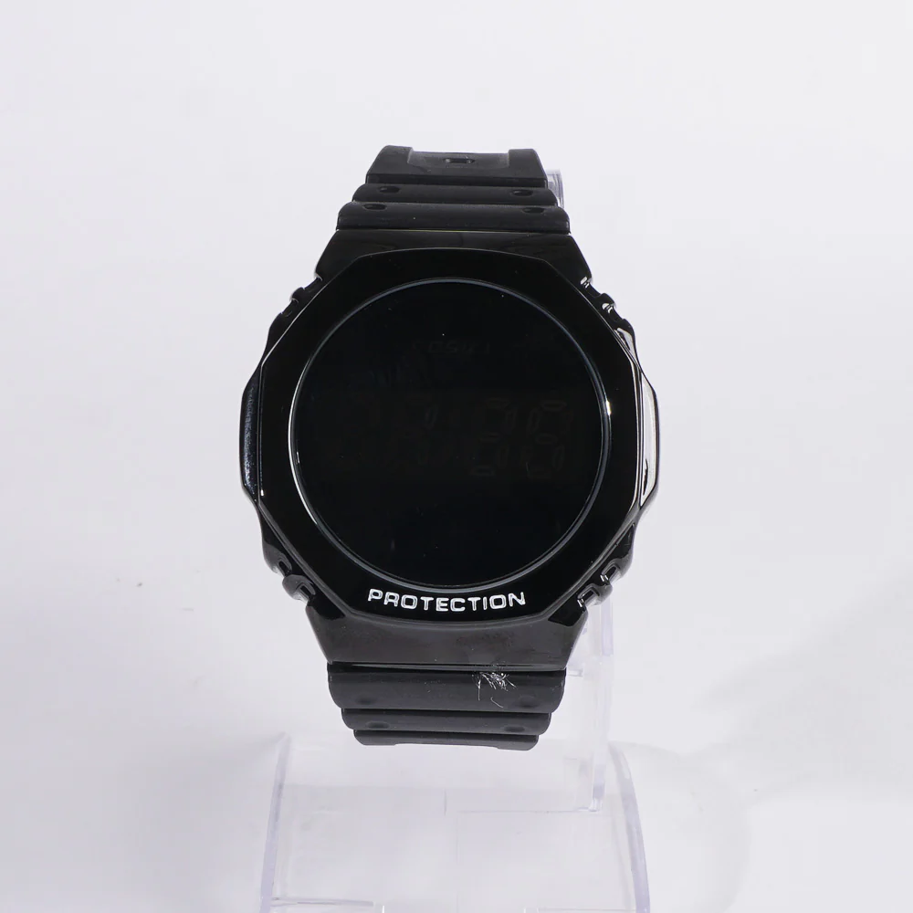Digital LED Mans Watch Back