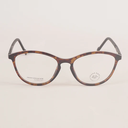 Black-Orange Optical Frame