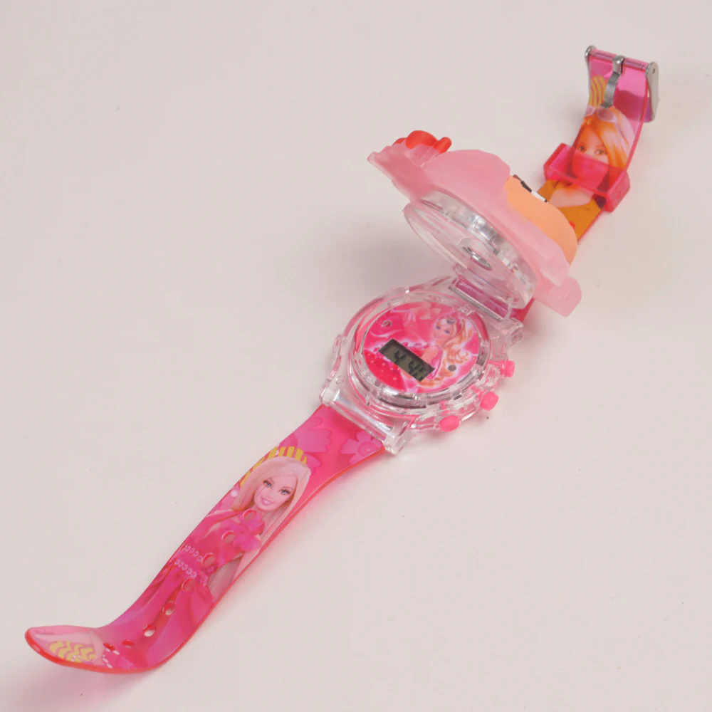 Kids Character Spinner digital watch Pink 1