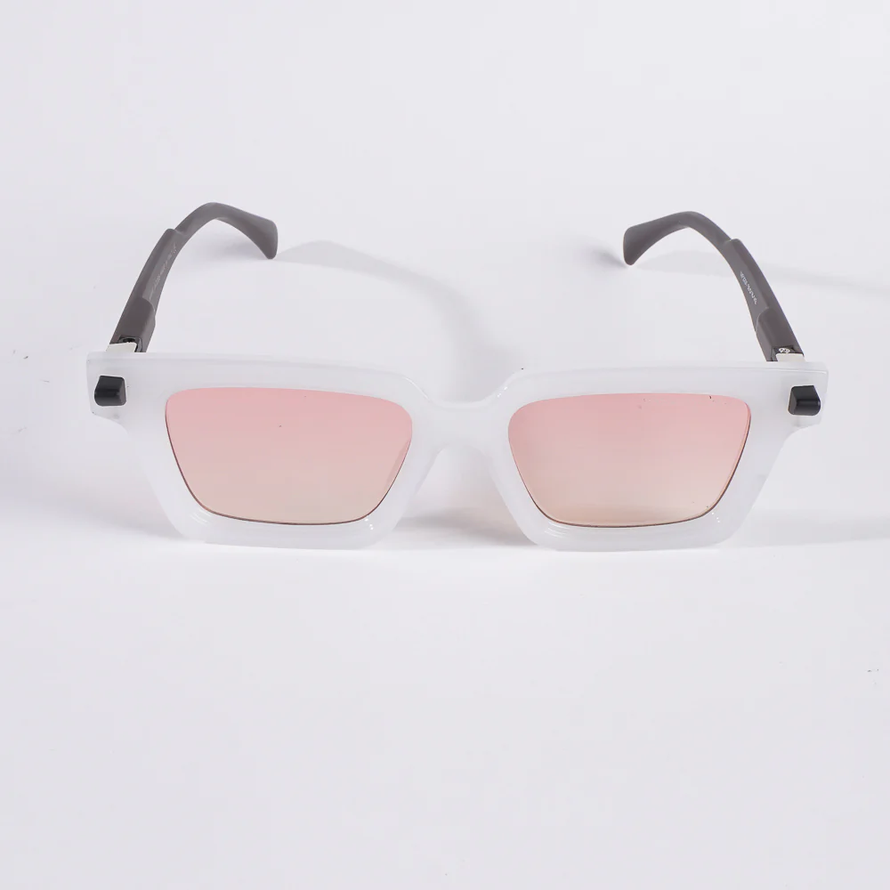 White Frame Sunglasses for Men & Women MJ