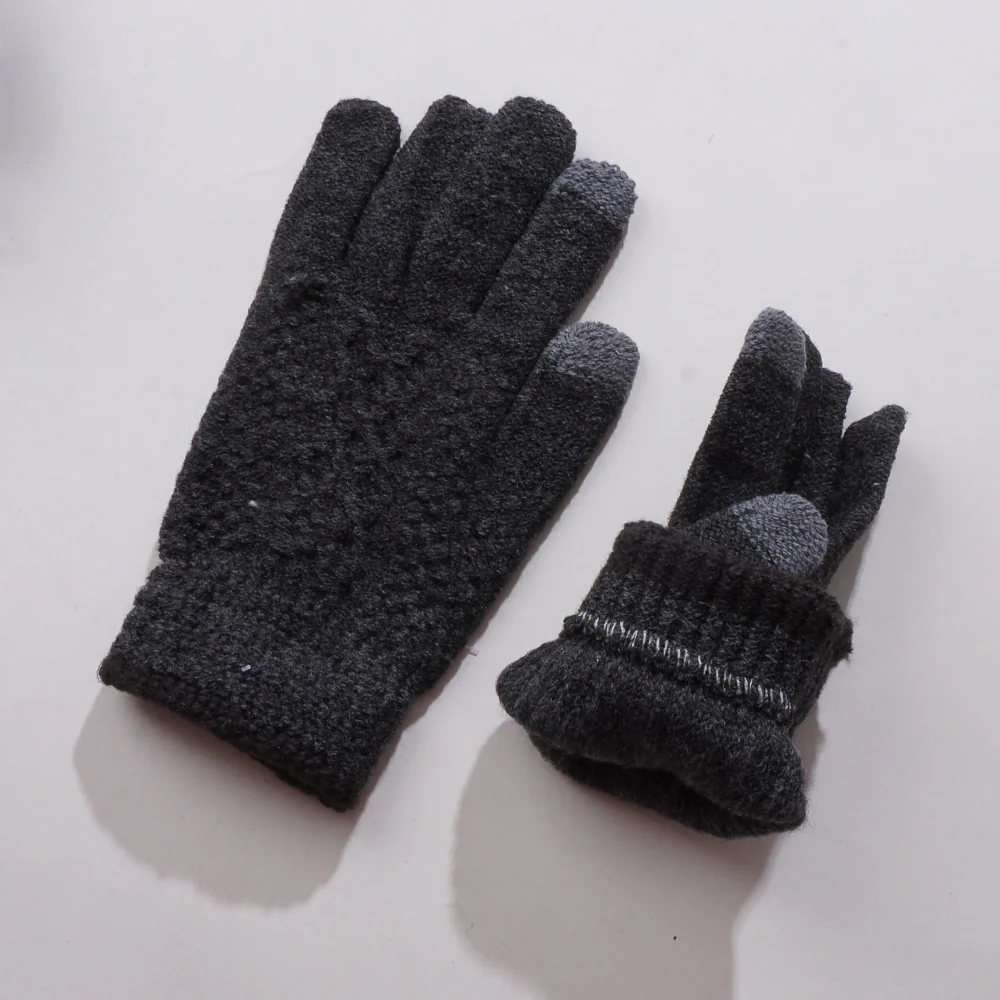 Winter Gloves For Men & Women Grey
