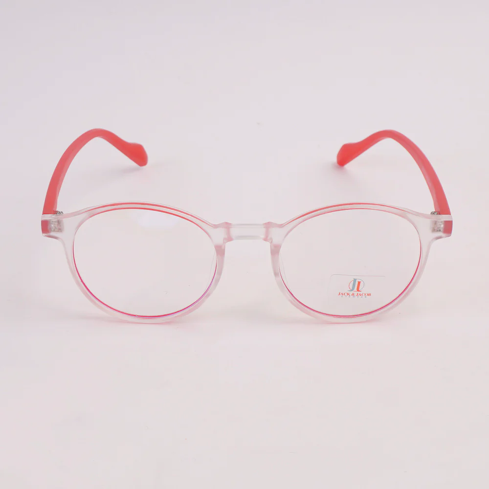 Optical Frame For Man & Woman White Red Shade JJ 20315
