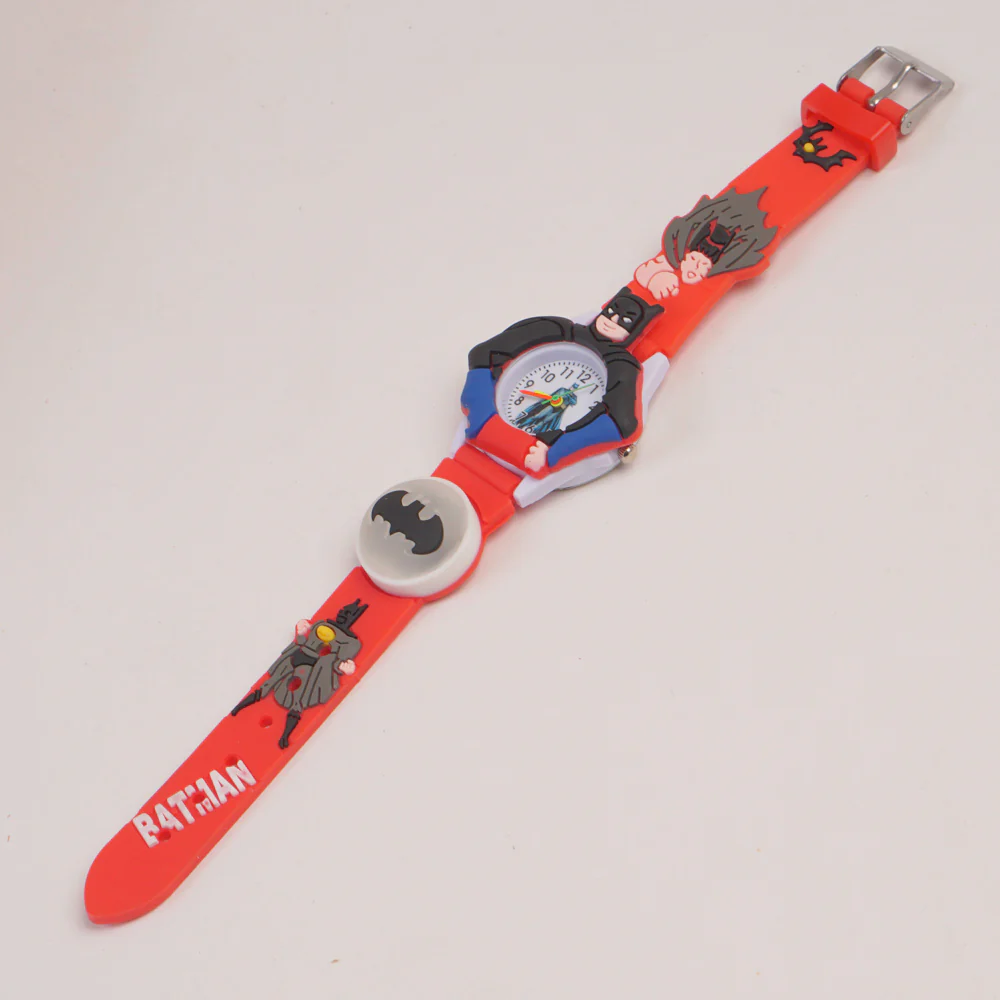 Kids Analogue Watch Red