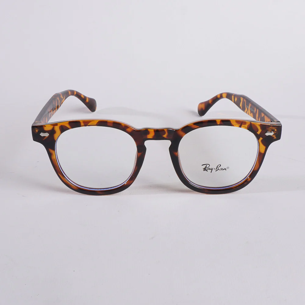Black_Orange Optical Frame For Man & Woman RB