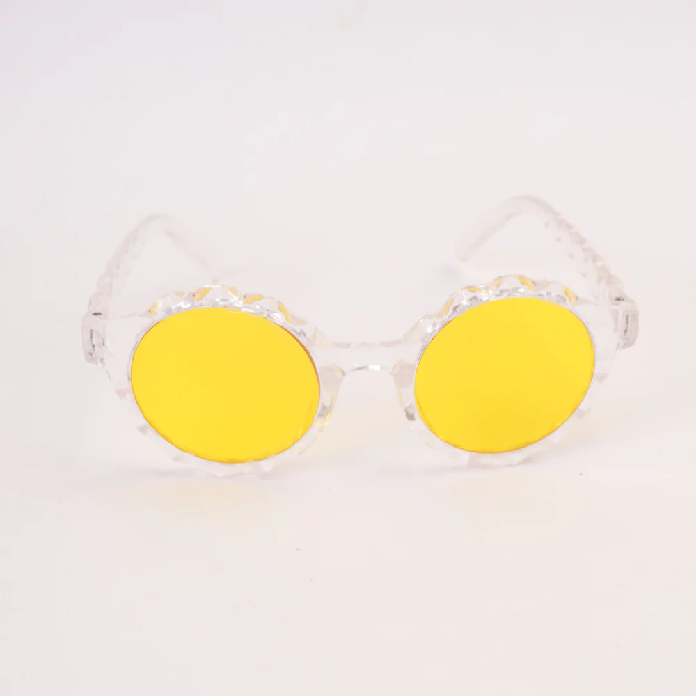 KIDS Sunglasses White Yellow