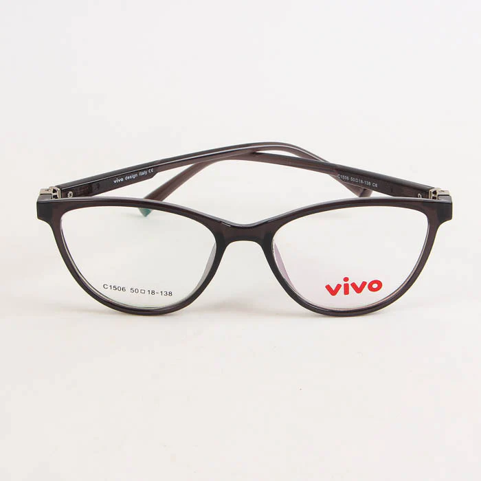 Black Oval Shape Eyeglasses