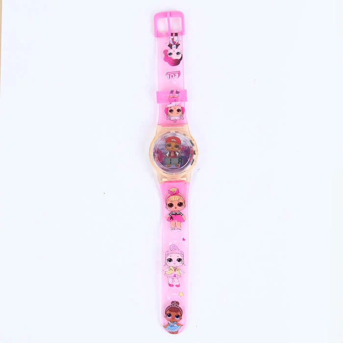 2D PRINCESS CARTOON WATCH C1027 FOR KIDS