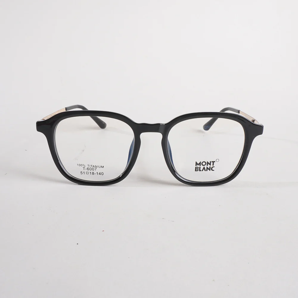 Black Optical Frame For Men & Women