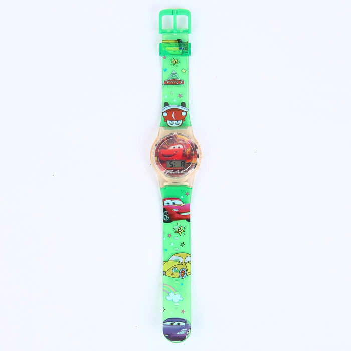 2D CARS CARTOON WATCH C1030 FOR KIDS