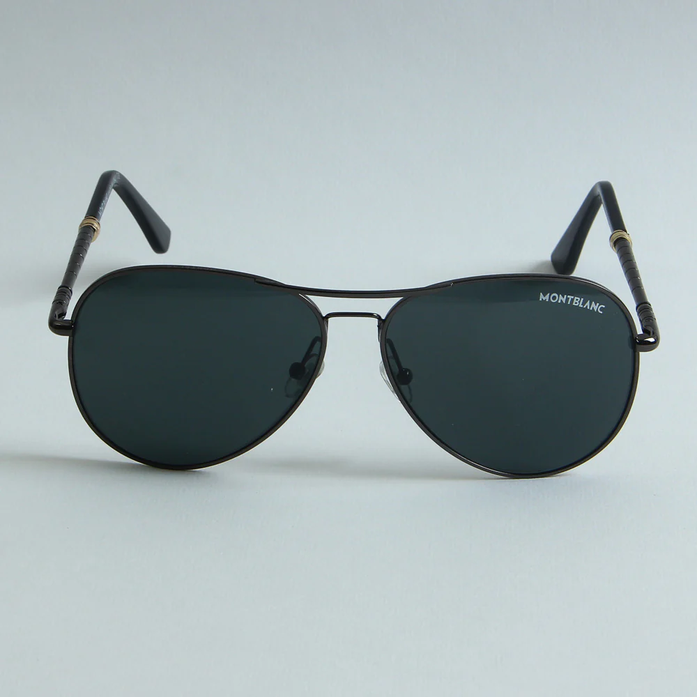 Black Frame Sunglasses with Black Shade