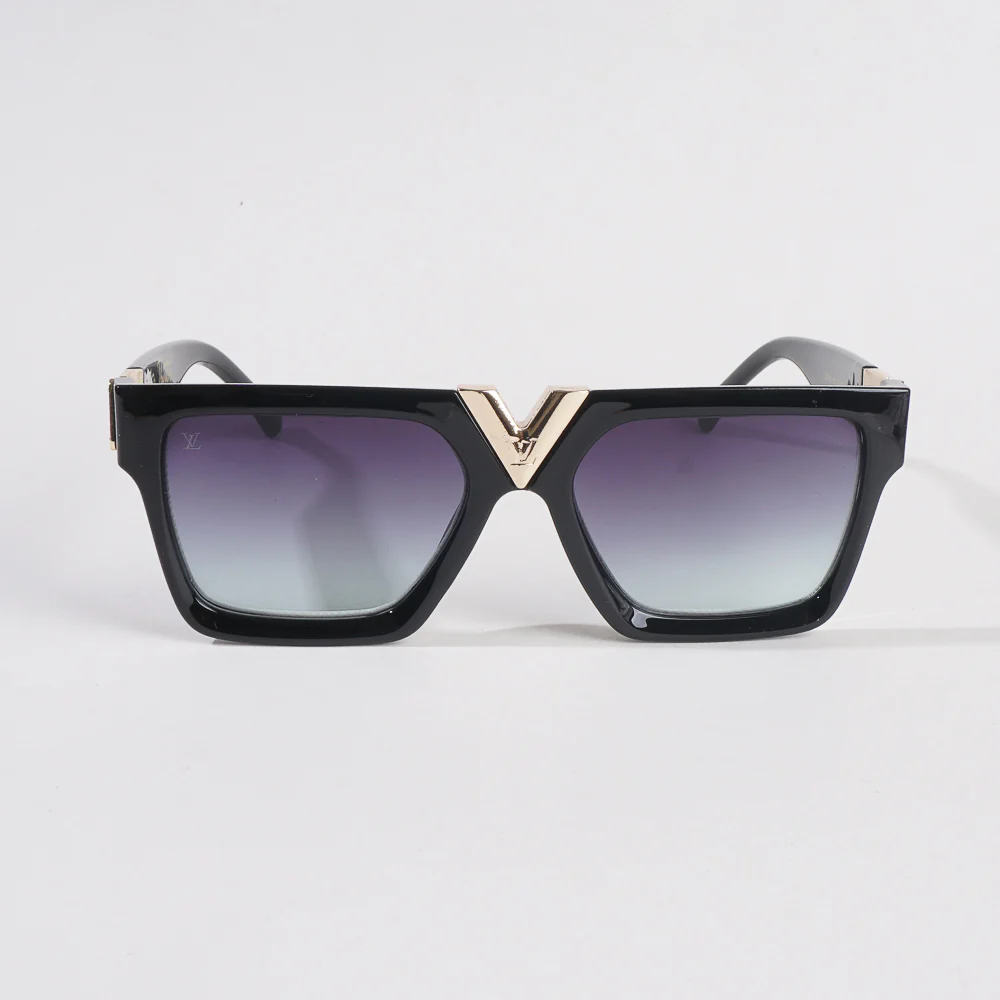 Black Frame Sunglasses for Men & Women