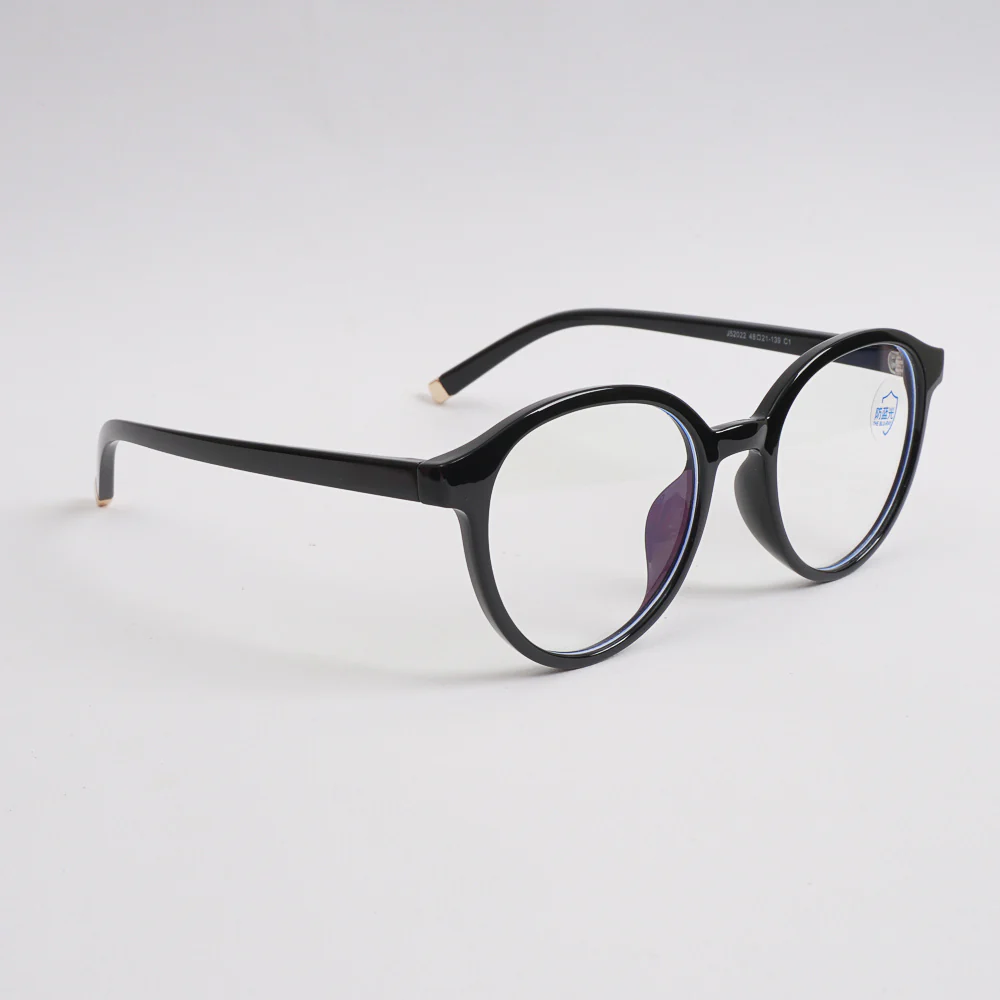 Black Optical Frame For Men & Women Plain
