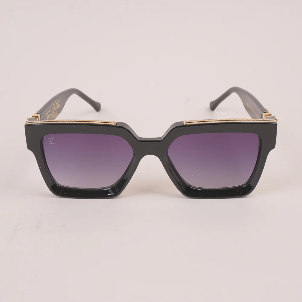 Black Frame Sunglasses for Men & Women M36006WN