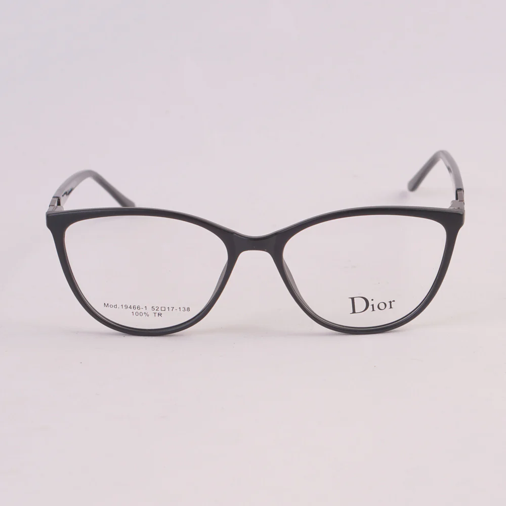 Black Optical Frame For Men & Women