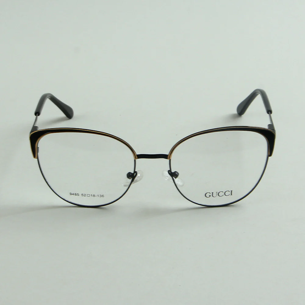 Black Golden Optical Frame