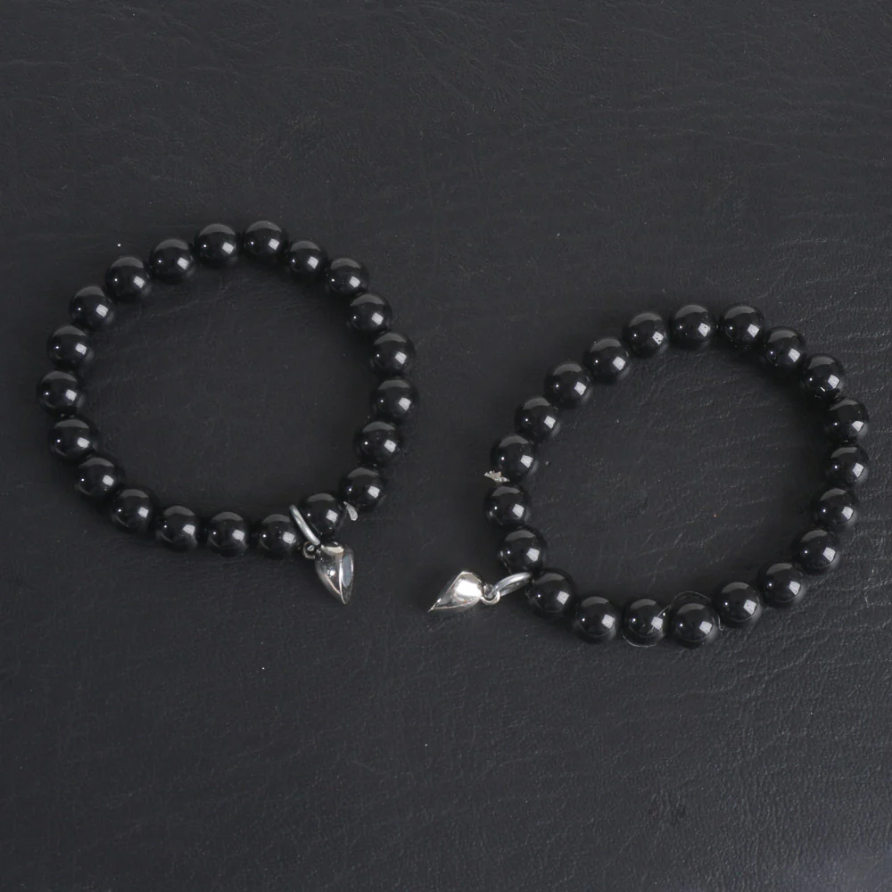 Beads Unisex Couple heart shape Fashion Bracelet