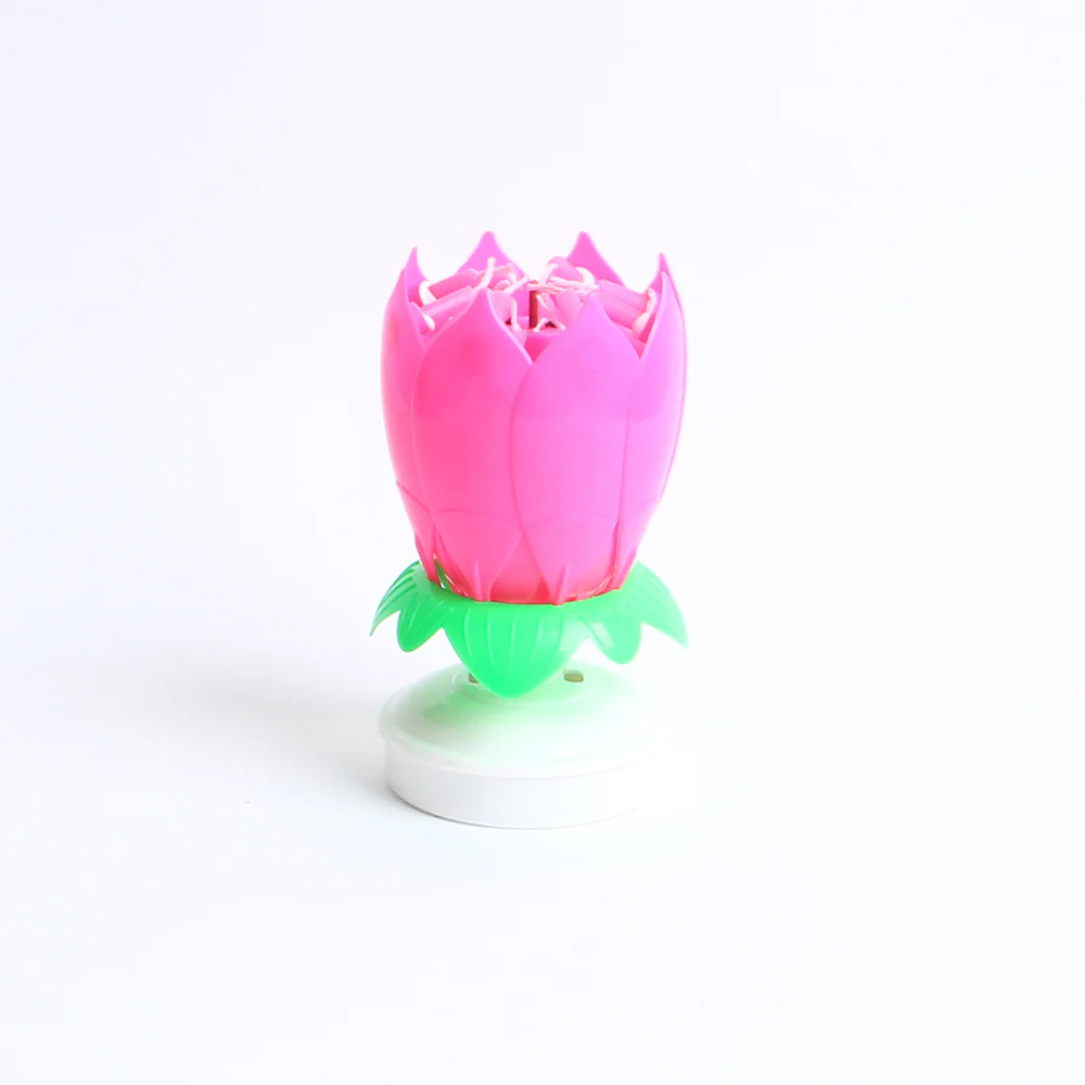 Flower Birthday Candles