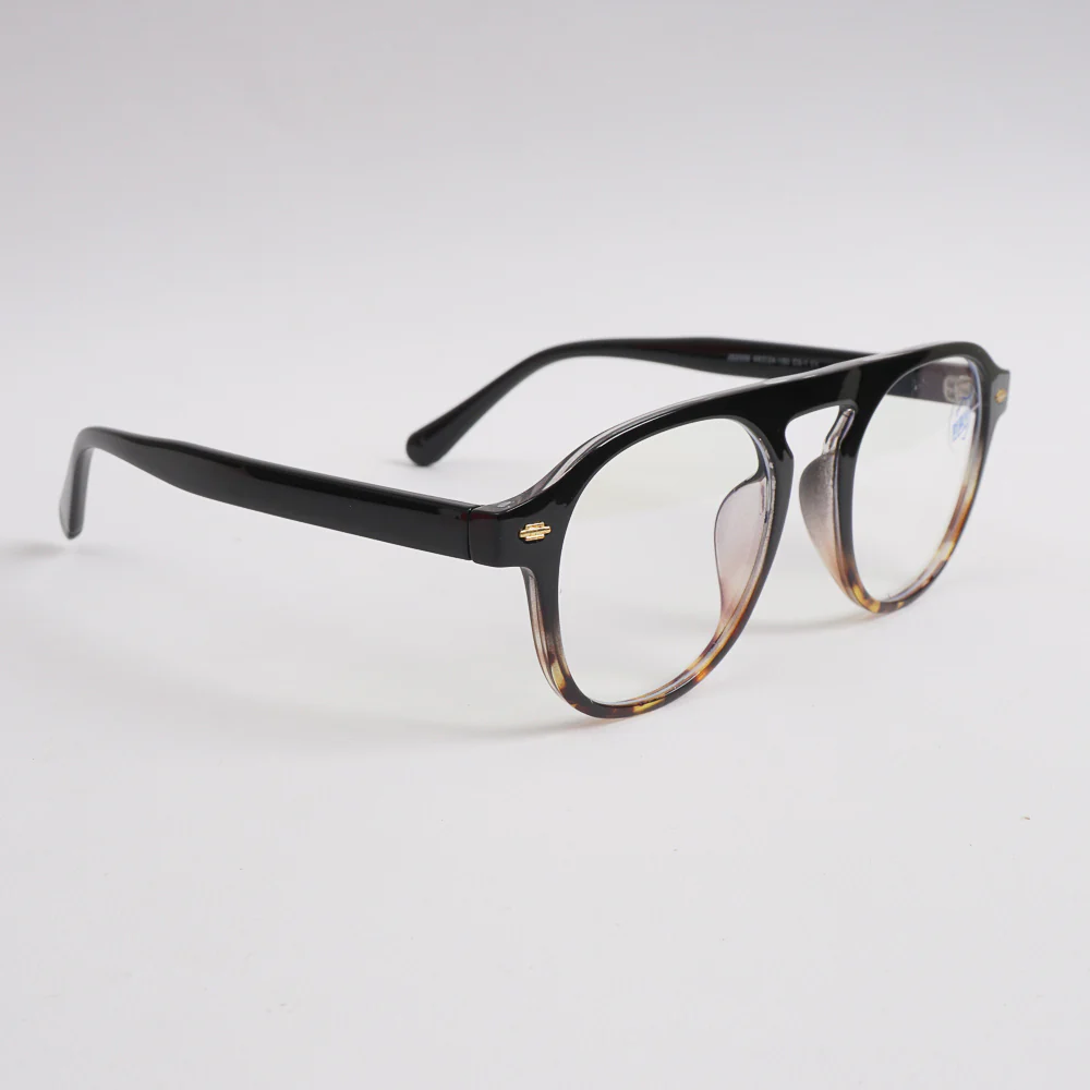 Black Orange Optical Frame For Men & Women