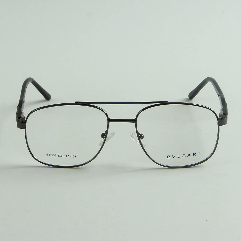 Black Metallic Optical Frame