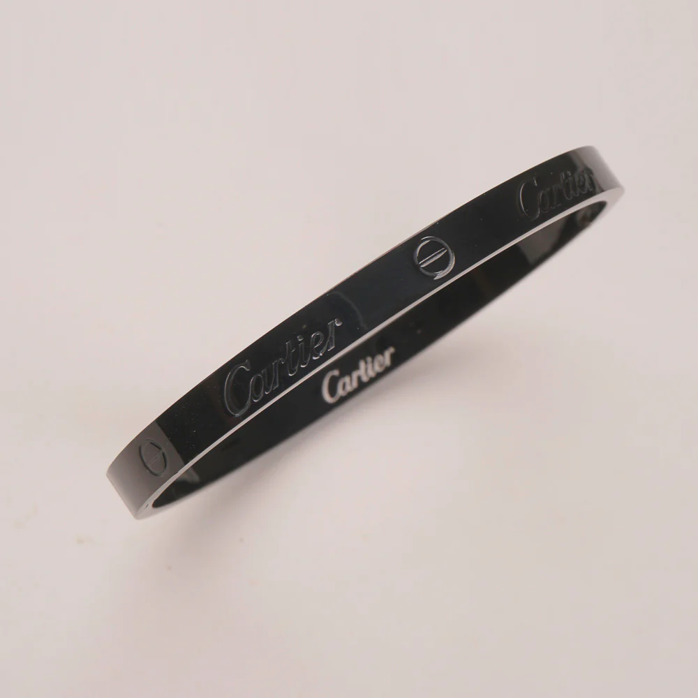 Black Branded Kara For Men & Women C