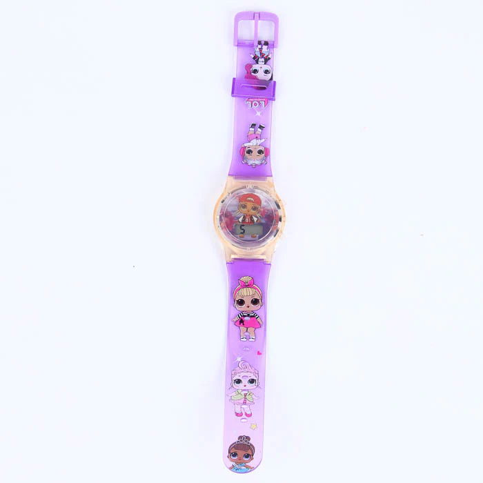 2D PRINCESS CARTOON WATCH C1029 FOR KIDS