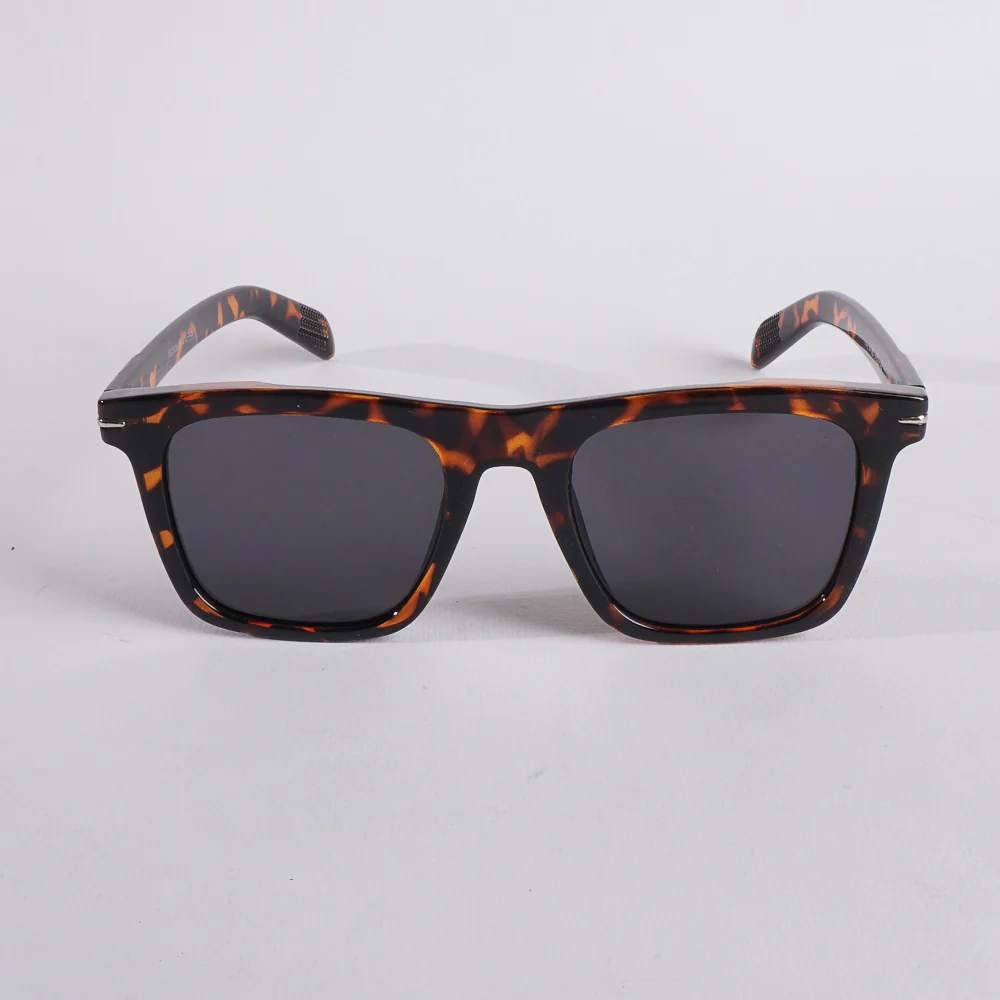 Black Orange Frame Sunglasses for Men & Women BB 1