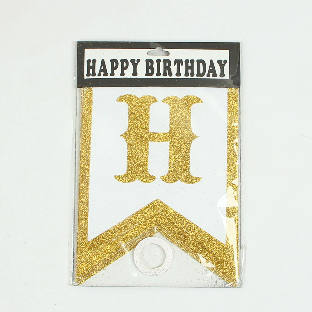 Happy Birthday Party Glitter Cards