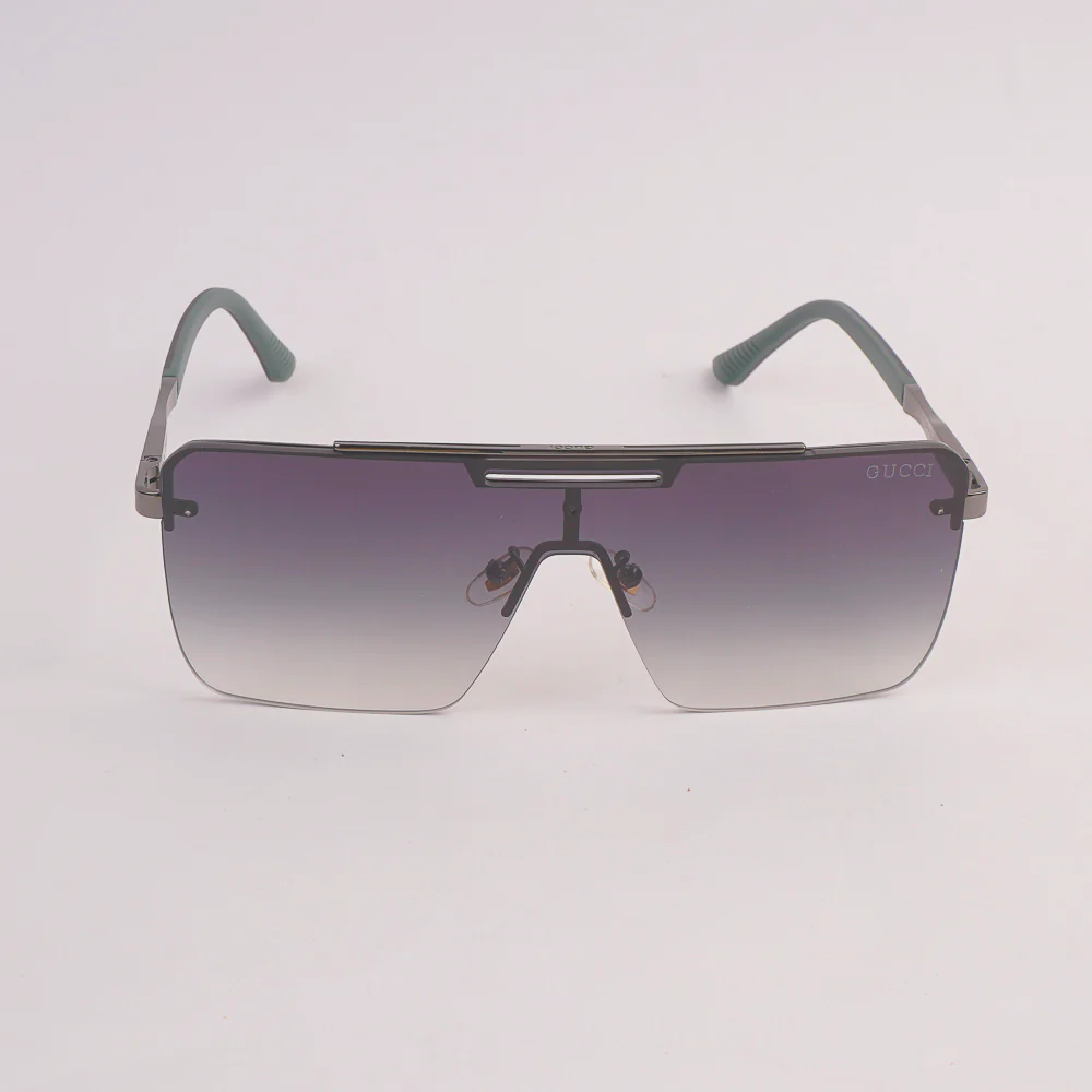 Black Green Shade Sunglasses for Men & Women 23220