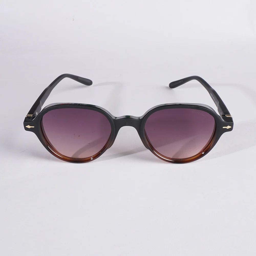 Black Orange Sunglasses for Men & Women W6036
