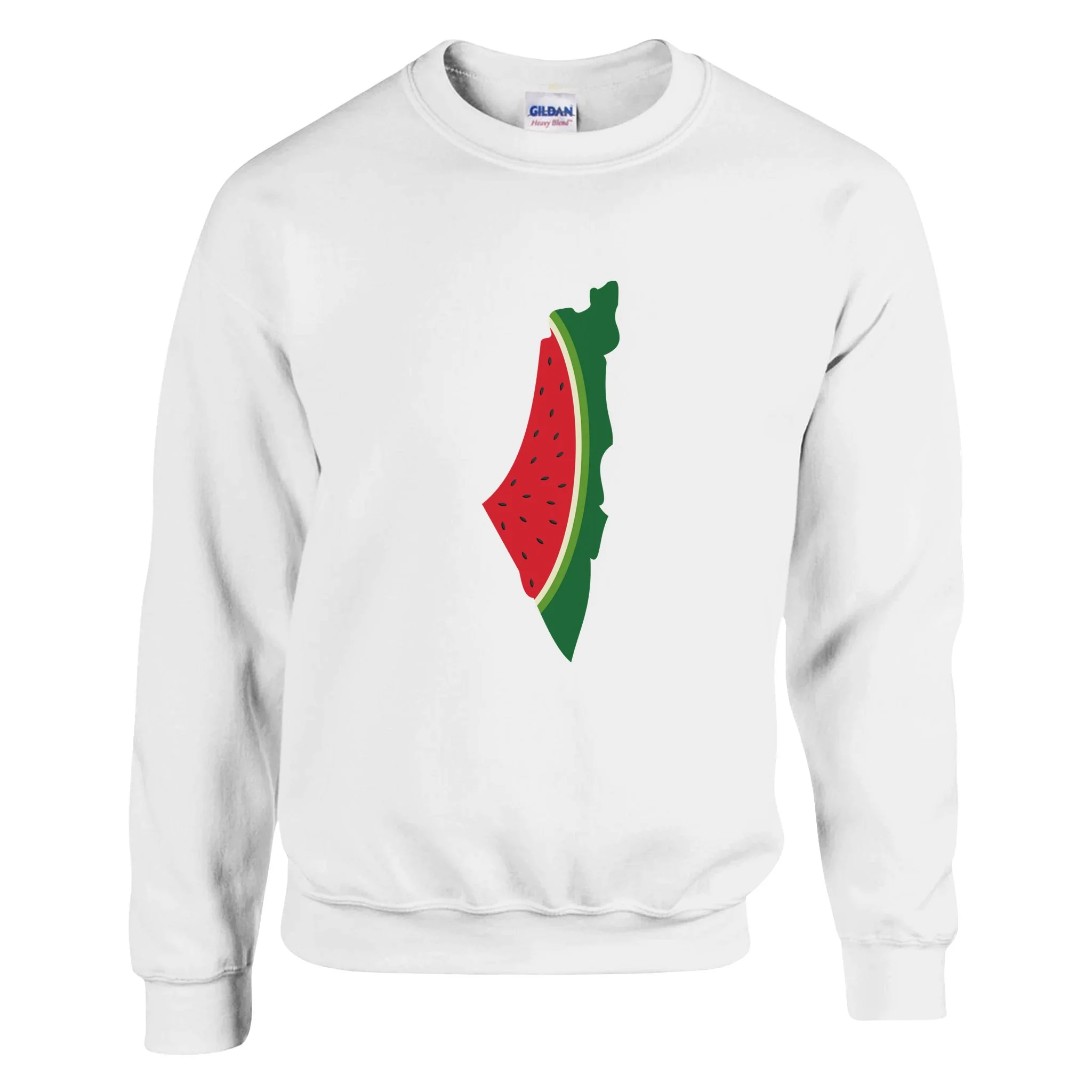 Unisex The Palestine Map & Watermelon Sweatshirts