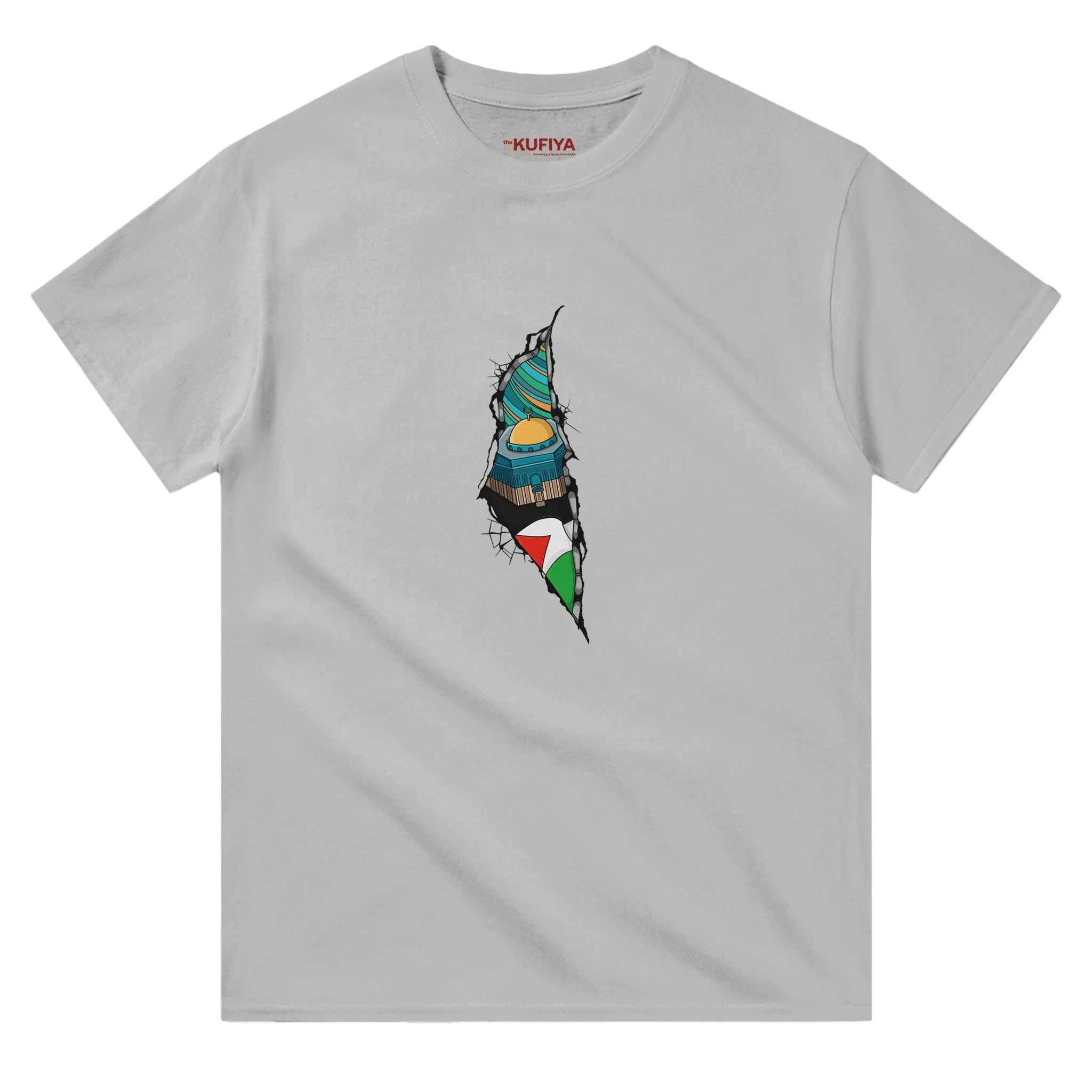 Rooted in Resilience: Palestine Map Tee for Strength T-shirt Unisex
