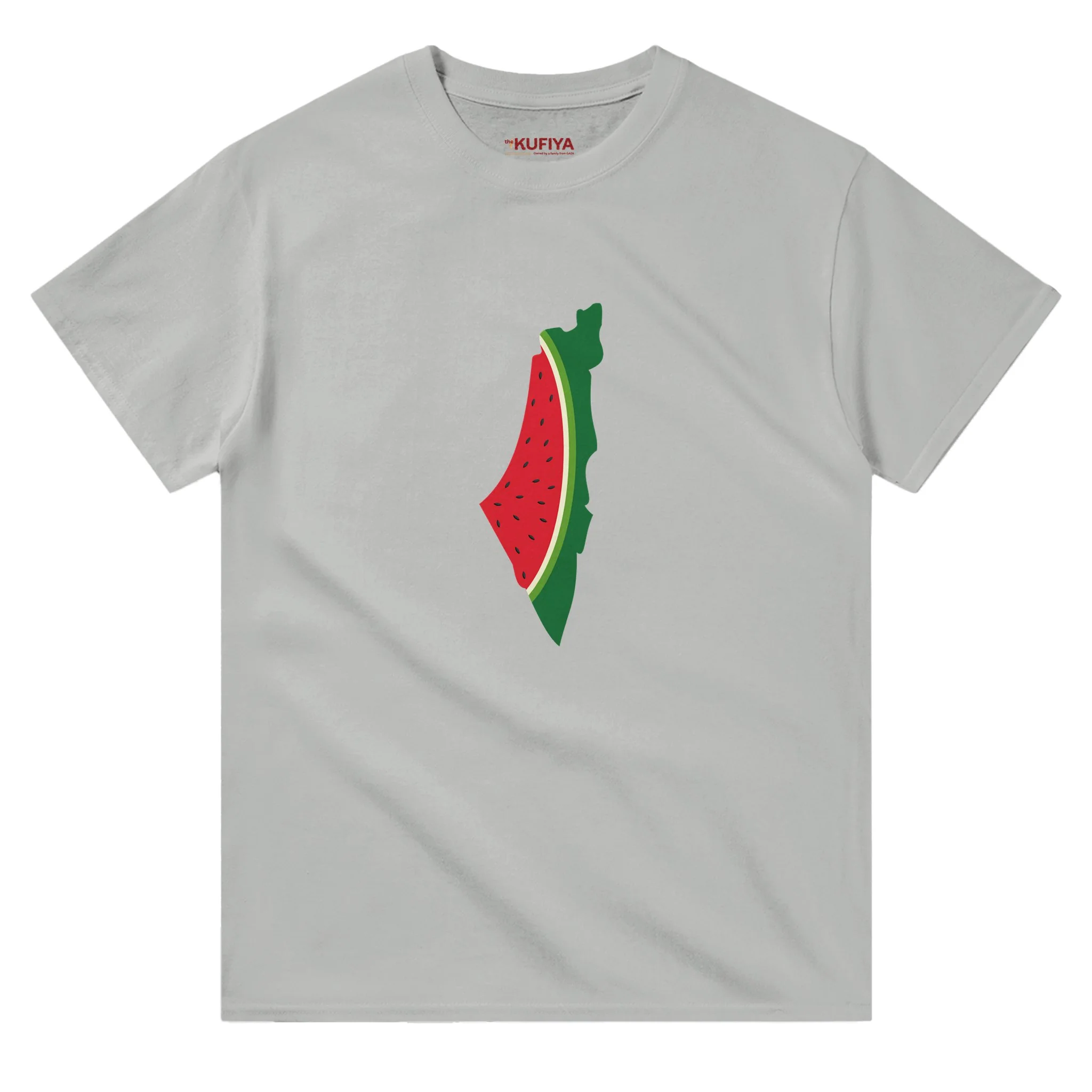 Unisex The Palestine Map & Watermelon T-shirt