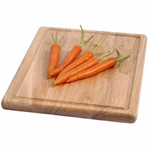Naturals Wooden Rectangular Chopping Board 35X25CM/14X10in