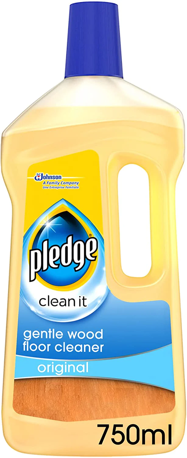 Pledge Clean It Gentle Wood Floor Cleaner Original, 750ml