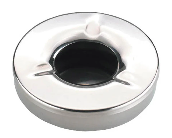 Ashtray - Round Stainless Steel 11.5cm