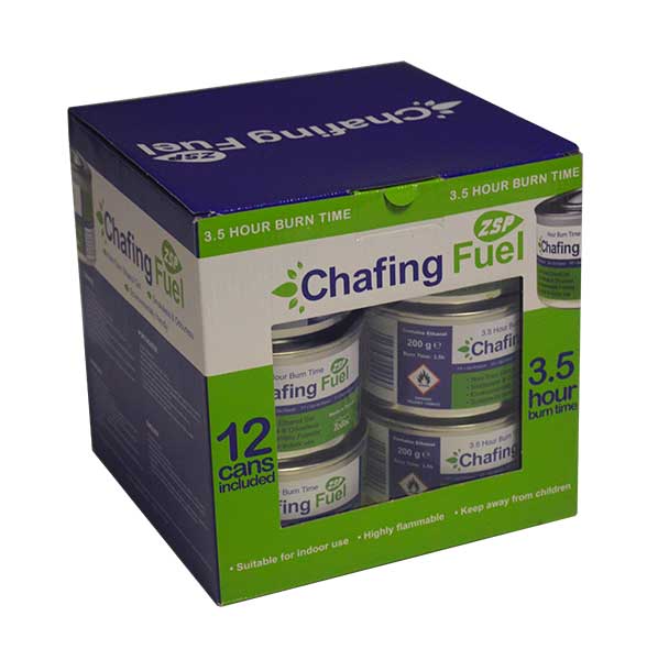 Chafer Gel Ethanol Fuel 3.5 HOUR Pk of 12